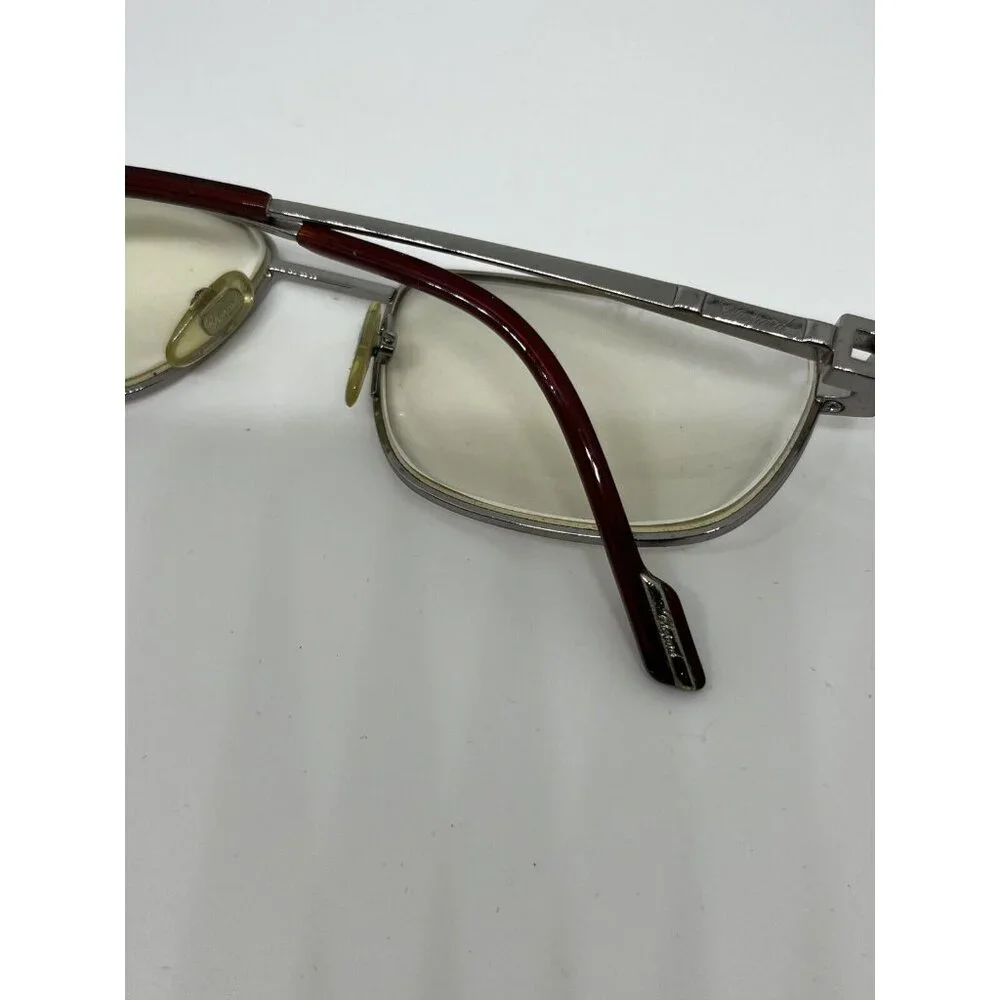 Chopard Men’s Eyeglasses VCH527 Metal Frame Full Rim Silver Classy 53-17 140 - Picture 6 of 11